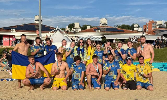 Спортсмены Харьковщины завоевали 15 медалей на чемпионате Европы по пляжной борьбе