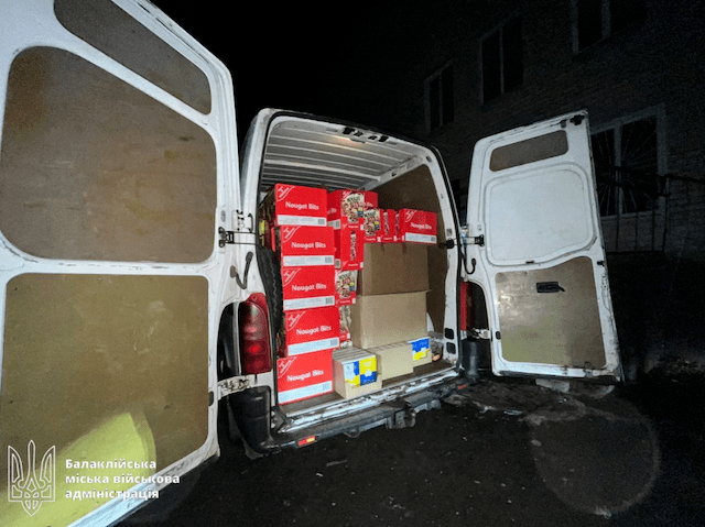 Винницкие волонтеры передали гуманитарную помощь жителям Балаклеи