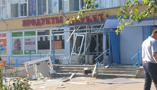 Очередной банкомат взорвали в Харькове минувшей ночью