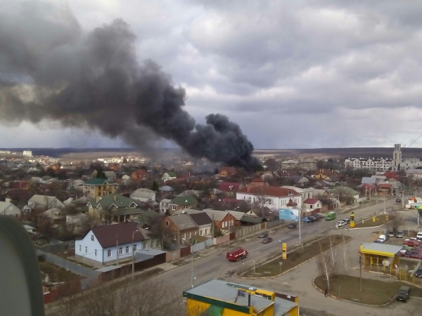 Мартовские пожары в Харькове