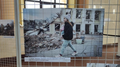 В Харькове открыта фотовыставка работ о российской войне в Украине (фото)