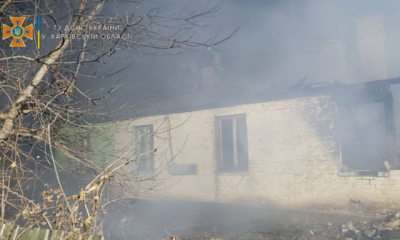 В селе Пятигорское горел дом барачного типа – уничтожены 6 квартир