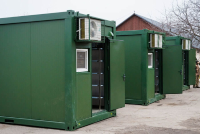 Украинским защитникам на Харьковщине переданы три модульные кухни