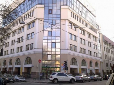 В Харькове дымился бизнес-центр «Лира»