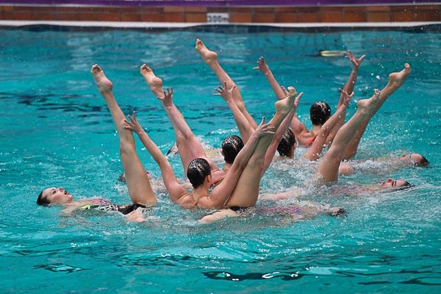 Украинским синхронисткам не было равных на этапе Мировой серии в Париже