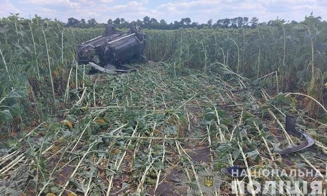 Смерть в подсолнухах – во время ДТП погиб 26-летний парень