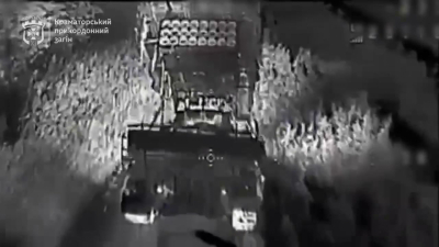 Пограничники бригады «Форпост» уничтожили на Харьковщине российcкую ТОС «Солнцепек»