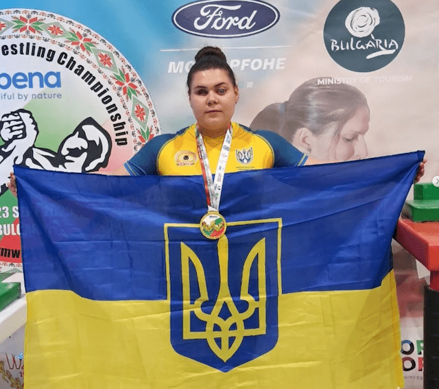 Анна Судницына стала двукратной чемпионкой мира по параармреслингу