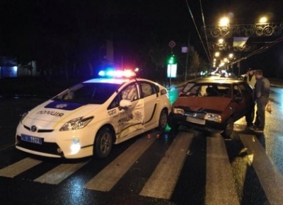 Очередное ДТП в Харькове с участием патрульных