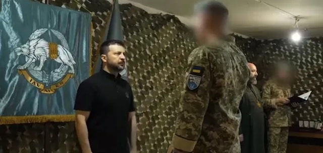 Президент Украины побывал на командном пункте ССО на Харьковском направлении