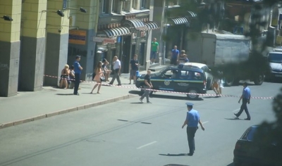 В Харькове перекрыли улицу из-за сообщения о мине