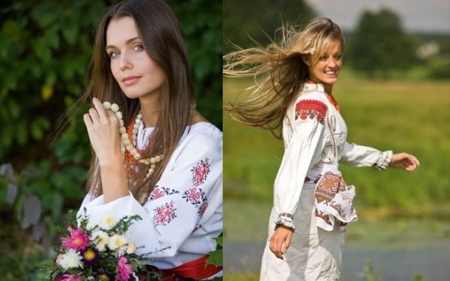 Вышиванка русская и украинская: отличия, фото