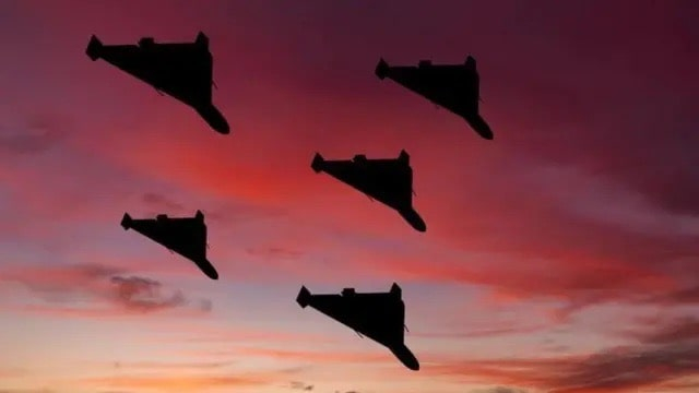 В течение 20-ти минут враг атаковал Харьков ударными дронами