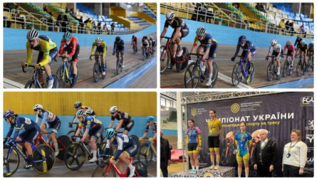 Харьковская велосипедистка завоевала второе место на соревнованиях по треку