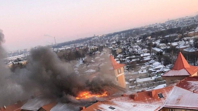 В доме на Новоалександровской сгорела квартира