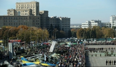 В Харькове масштабно отметили День защитника Украины