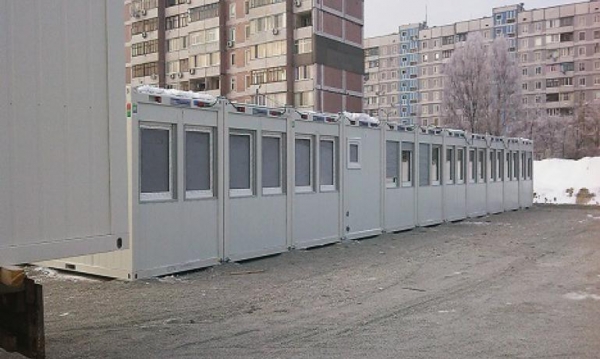 Жители модульного городка платят 100 грн за ЖКХ