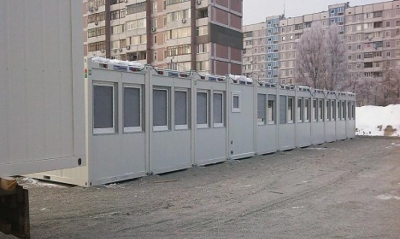 Жители модульного городка платят 100 грн за ЖКХ