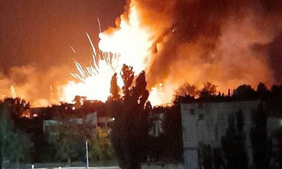 Пограничники на Купянском направлении уничтожили склад с боеприпасами