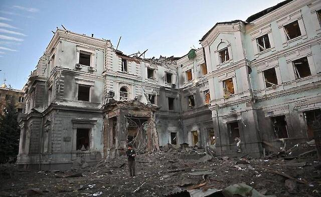 В Харькове после вражеского обстрела переименовали Пушкинскую