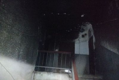 Ночной пожар в Харькове – спасателям пришлось эвакуировать жильцов дома