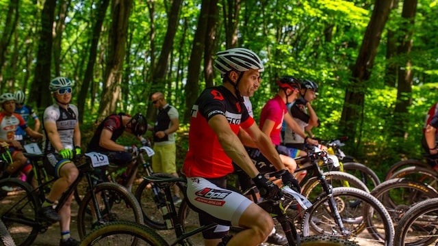 Харьковские спортсмены приняли участие в чемпионате Украины по велоспорту