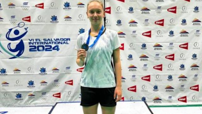 Евгения Кантемир на турнире по бадминтону в Перу завоевала серебряную медаль