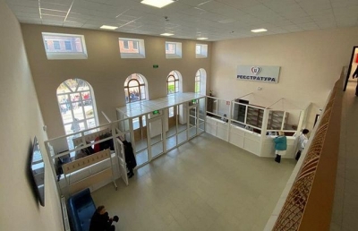 В Волчанске капитально отремонтировали районную больницу