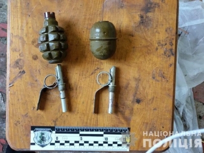 В сельском доме правоохранители нашли боевые гранаты