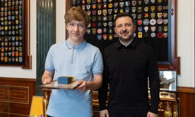 17-летний харьковчанин получил награду «Будущее Украины»