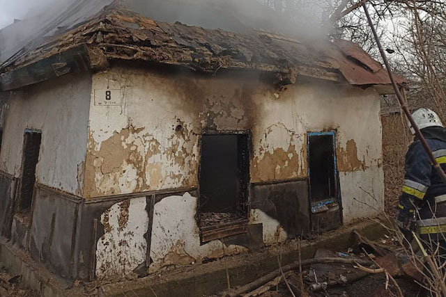 Во время пожара в селе Катериновка погибли два человека