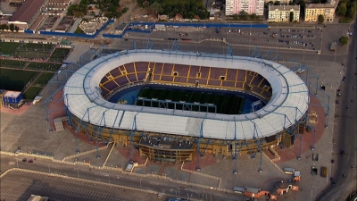 На стадионе «Металлист» сразились студенты