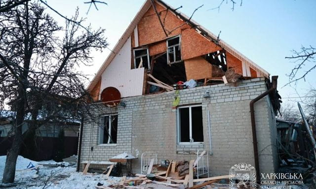 Оккупанты нанесли удар по Харькову бомбами УМПБ-5 с реактивным двигателем