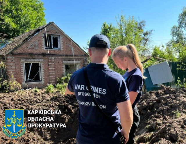 По факту ракетного удара по Новобаварскому району начато уголовное производство (фото)