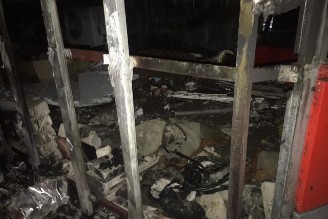 Ночью в областном центре горел ломбард