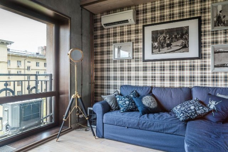 Стиль лофт в интерьере маленькой квартиры (фото, идеи)