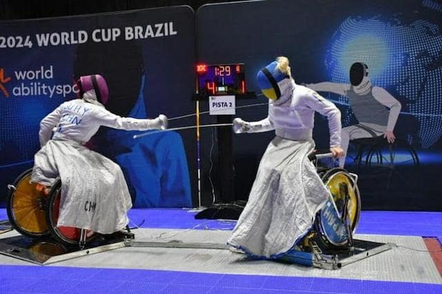 Харьковчане завоевали медали на Кубке мира по фехтованию на колясках