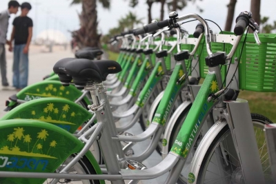 В центре города открылся велопрокат