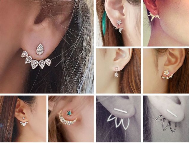 Как правильно выбрать золотые сережки под мочку ушка?