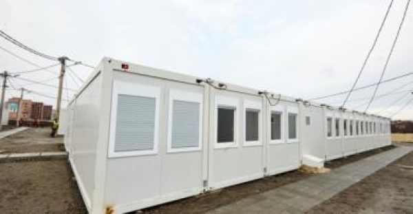 В Харькове прошло открытие модульного поселка