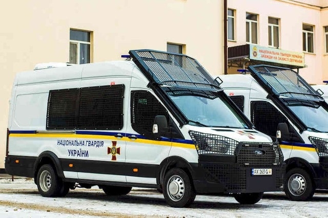 Харьковские нацгвардейцы получили спецтехнику
