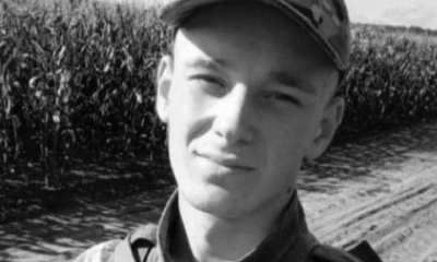 В Дергачах простились с 20-летним Эдуардом Шубиным, погибшим в бою под Липцами