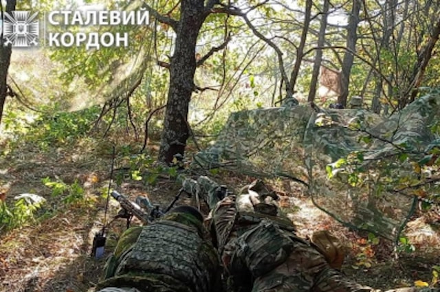 Разведчики бригады «Сталевий кордон» ликвидировали российскую ДРГ на границе