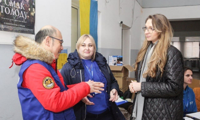 В Виннице переселенцы из Харькова получили помощь