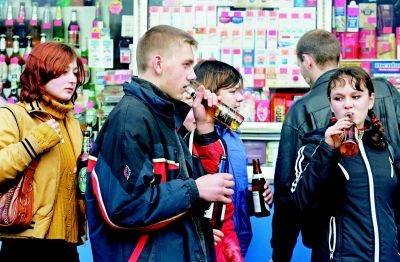 На Харьковщине есть проблемы с продажей спиртного несовершеннолетним