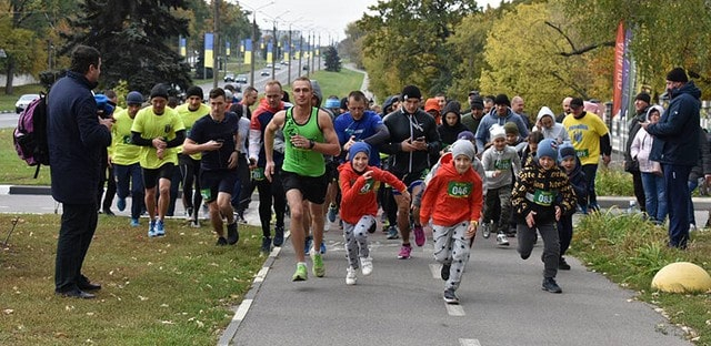 В Харькове состоялся забег «Ветеран Kharkiv Ukraine 10 km»