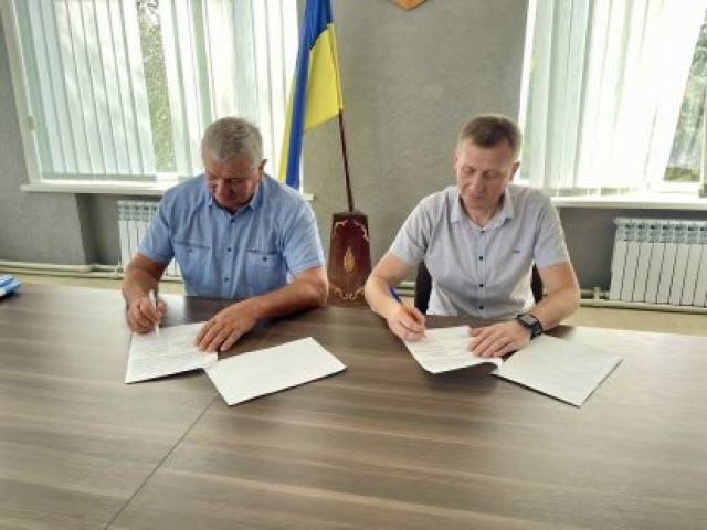 Высочанская громада подписала меморандум о сотрудничестве с громадой Сумской области