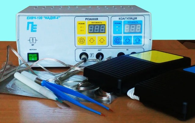 «Надия-4» — радиоволновые электрохирургические аппараты