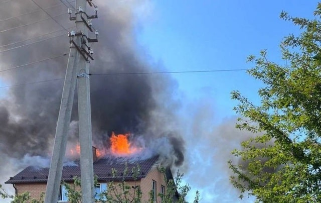 Россияне в Белгороде уронили бомбу, которую должны были сбросить в Харькове