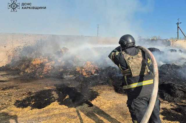 Российские оккупанты нанесли удар по сельхозпредприятию в селе Глушкова